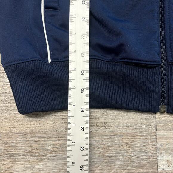 Nike West Virginia Mountaineers Navy Blue Mens‎ M Collared Zip Up Team Jacket - Picture 9 of 10